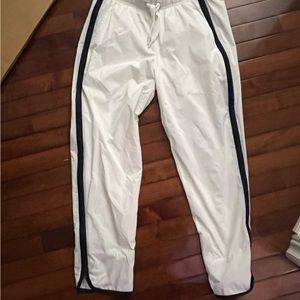 Under Armour pants. Easy dry material.